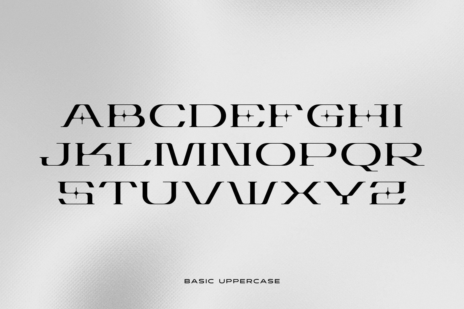 潮流现代经典酸性未来派大写衬线英文字体设计素材 Estoria - Futuristic Serif Type_img_2