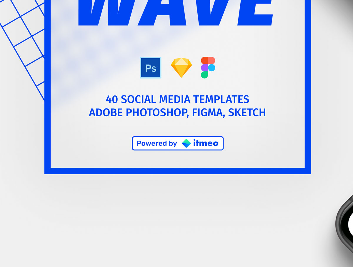 40个现代时尚品牌推广新媒体海报设计素材 Wave Pack Instagram Story Templates_img_2