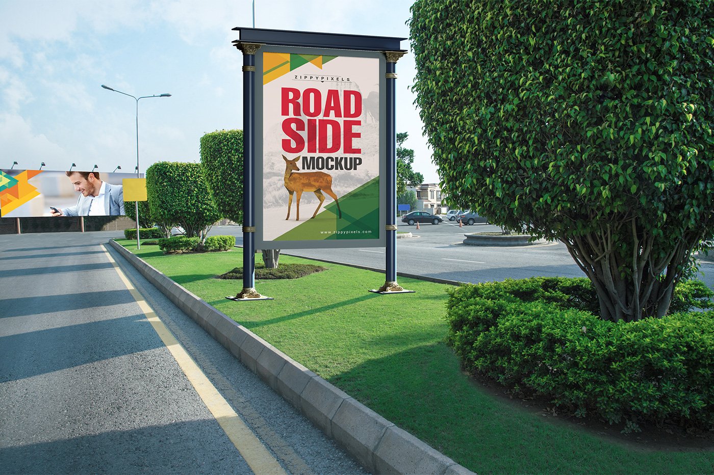 11个逼真户外广告牌公交车身海报设计展示样机模板素材 Outdoor Advertising Mockups Vol. 4_img_2