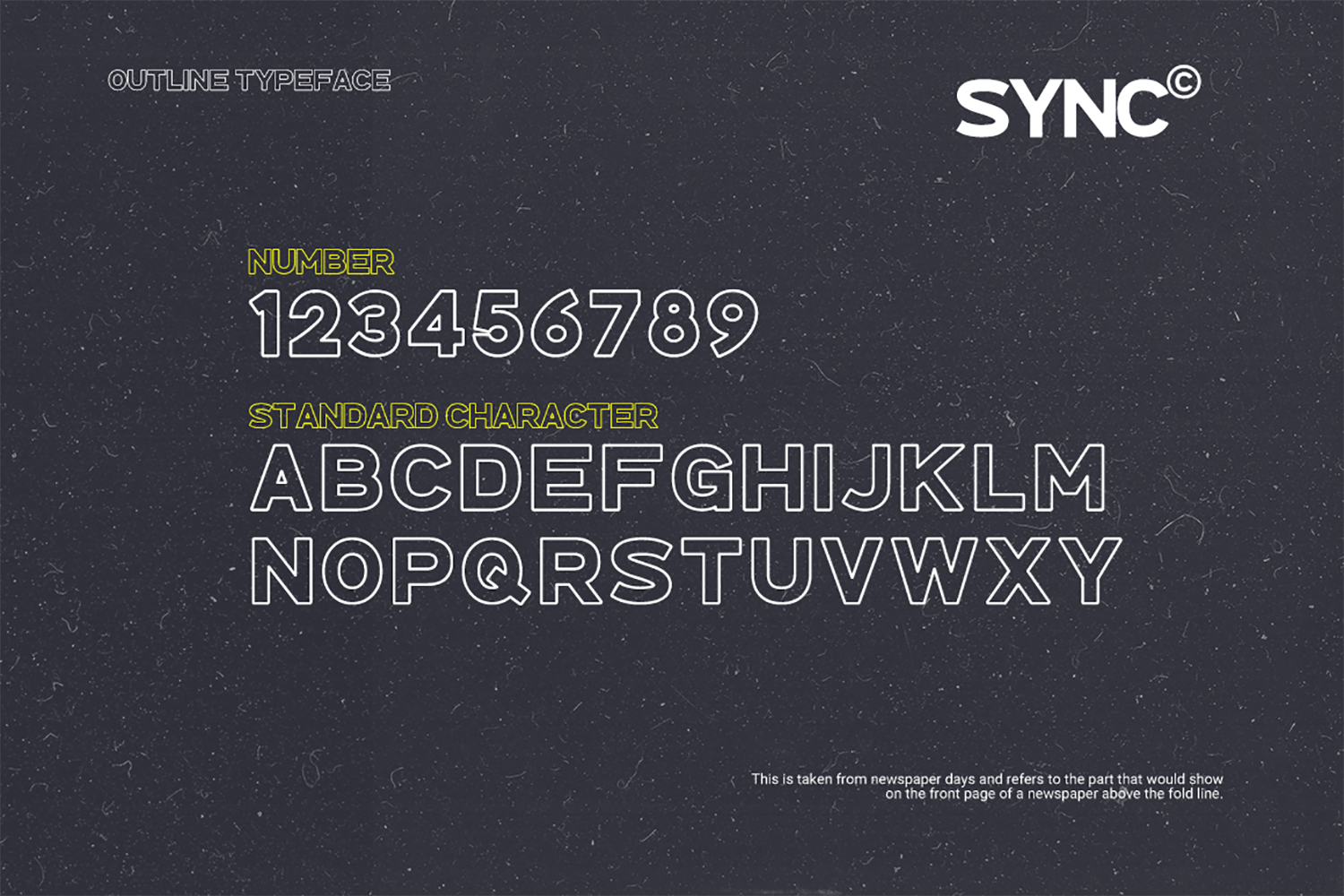 优雅简约品牌标题广告设计无衬线英文字体 SYNC - Modern Sans Serif Font_img_2