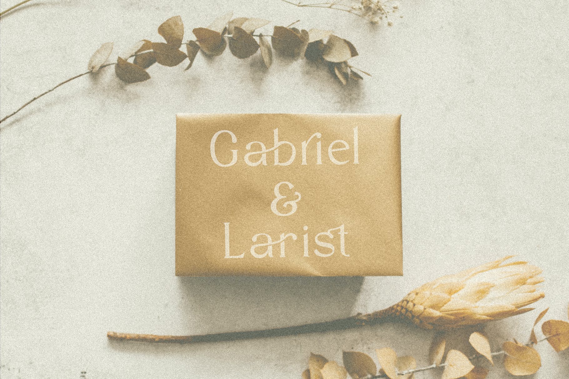 现代时尚杂志海报徽标logo设计衬线英文字体 Garlich Grow - Trendy Modern Serif_img_2