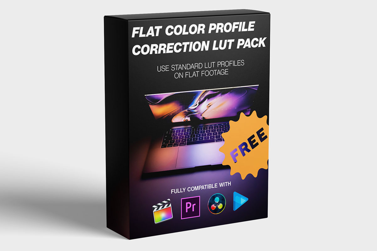 平面颜色配置文件校正LUT预设模板 Flat Color Profile Correction LUT Pack_img_2