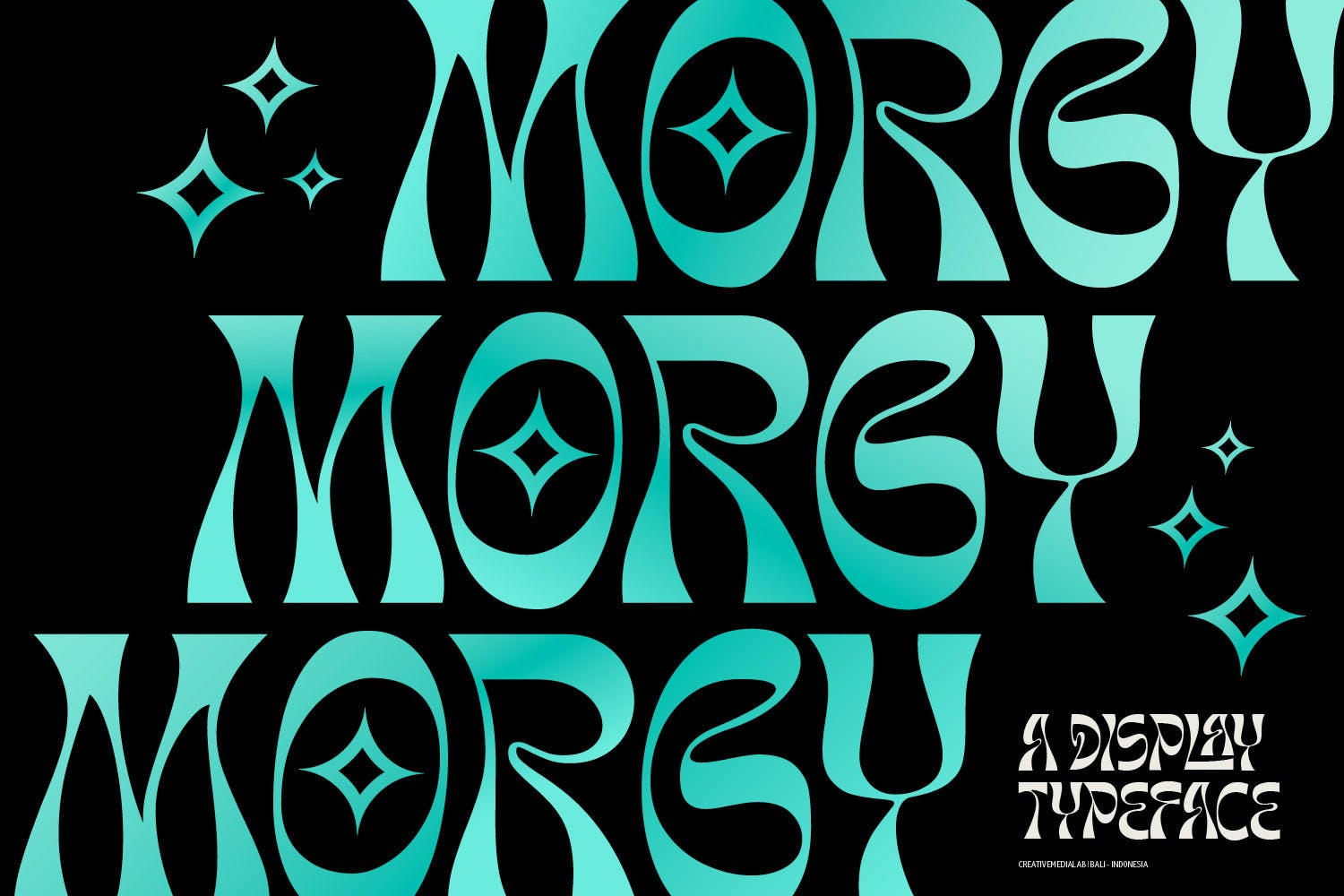 复古逆反差海报品牌徽标logo设计无衬线英文字体 Morgy Font_img_2