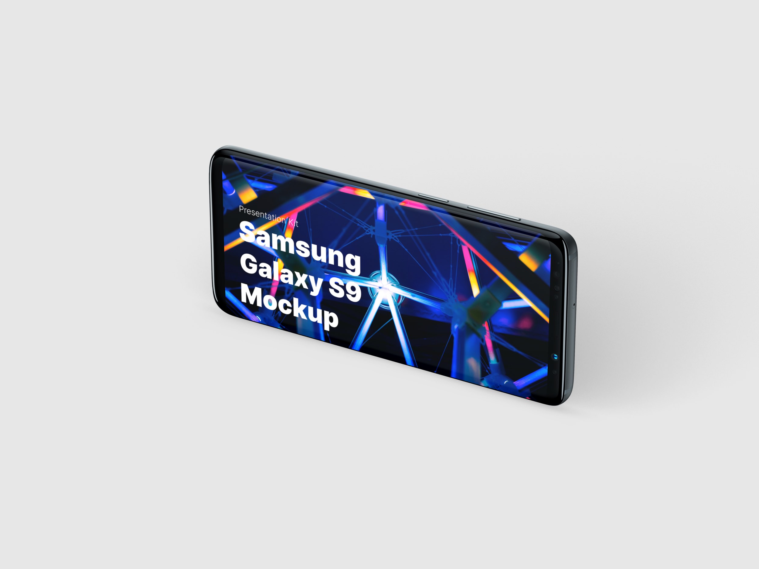 高质量三星Galaxy S9手机屏幕演示样机素材 Samsung Galaxy S9 Mockups_img_2