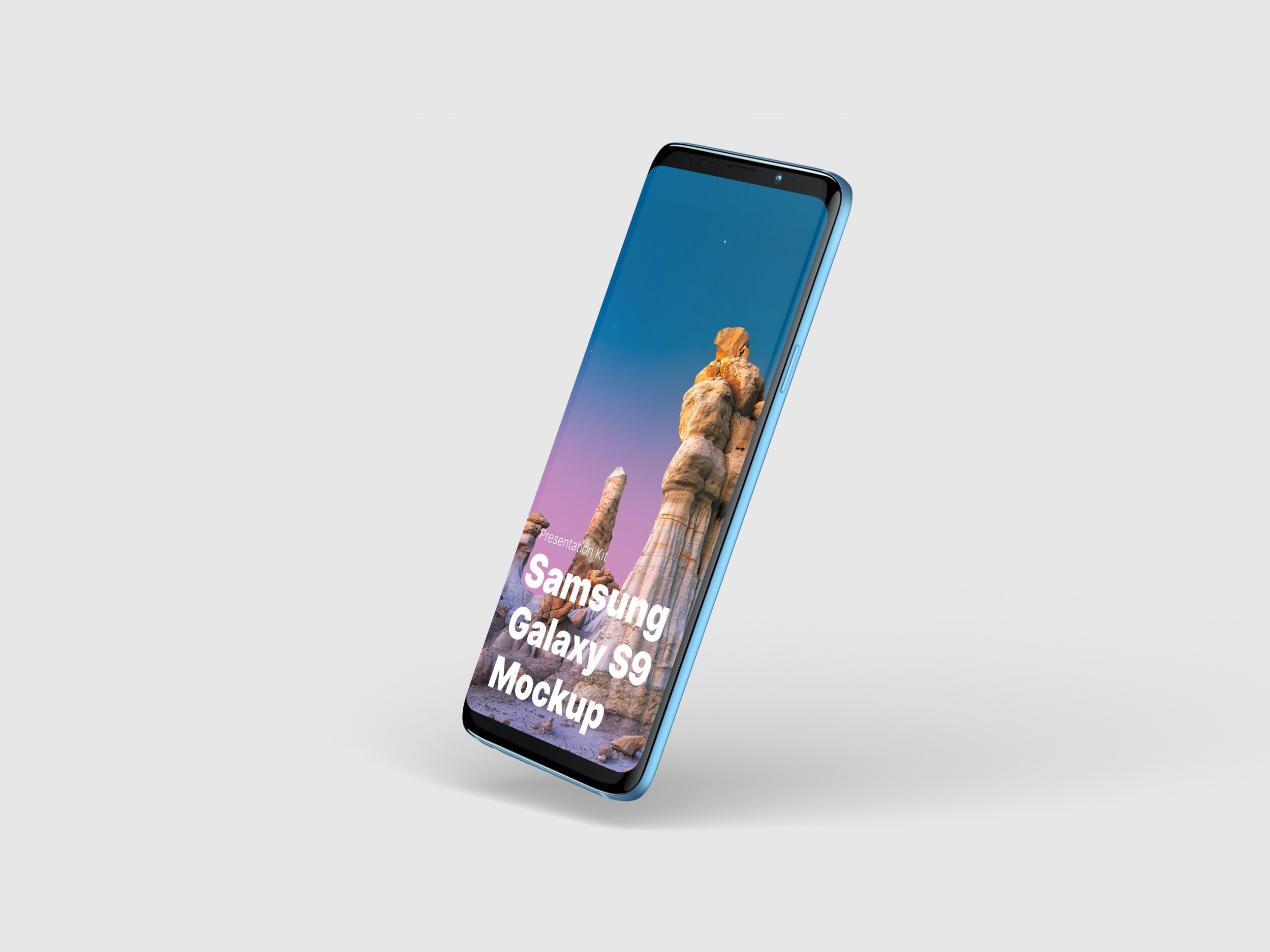 高质量三星Galaxy S9手机屏幕演示样机素材 Samsung Galaxy S9 Mockups_img_2