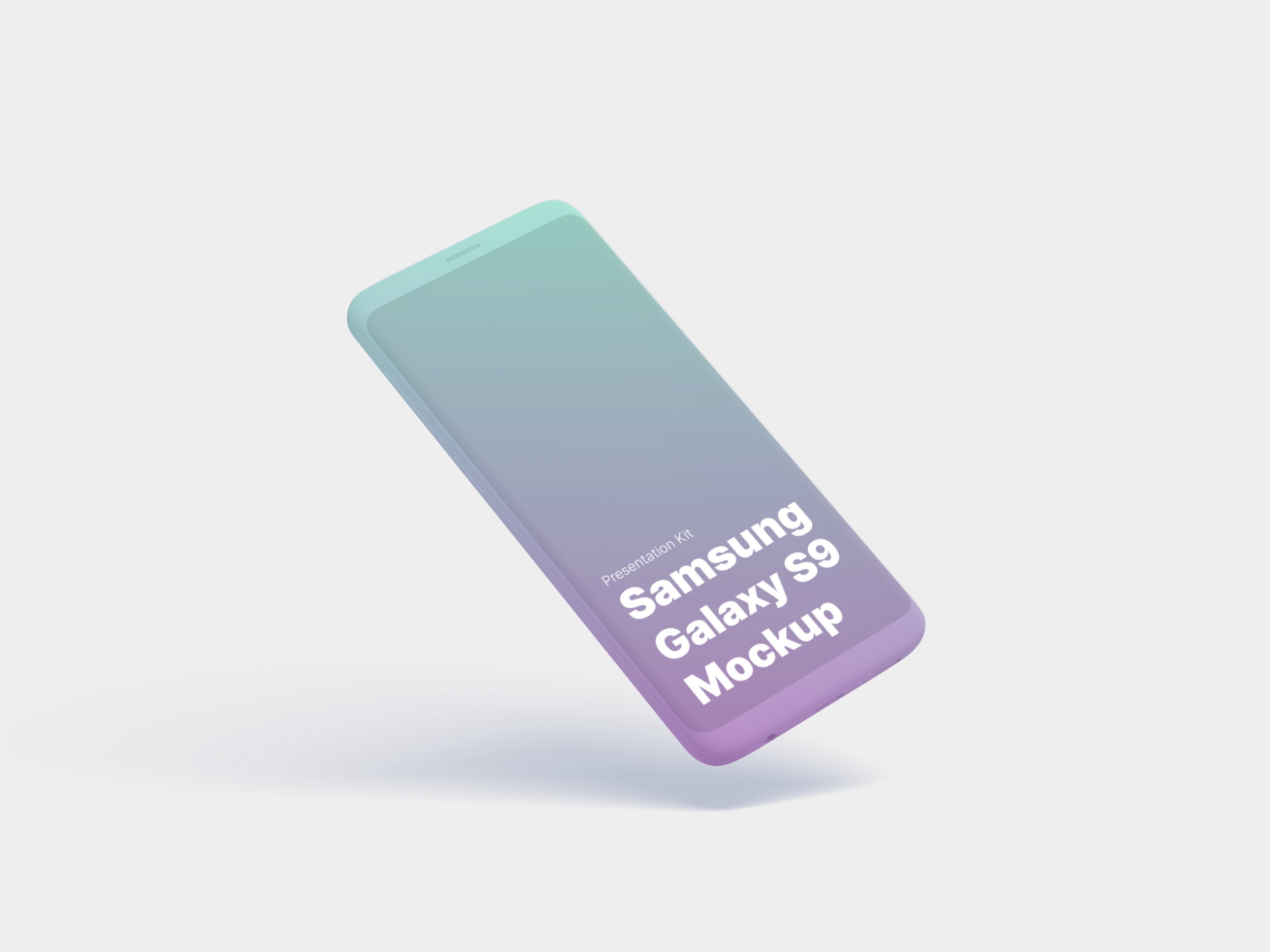 高质量三星Galaxy S9手机屏幕演示样机素材 Samsung Galaxy S9 Mockups_img_2