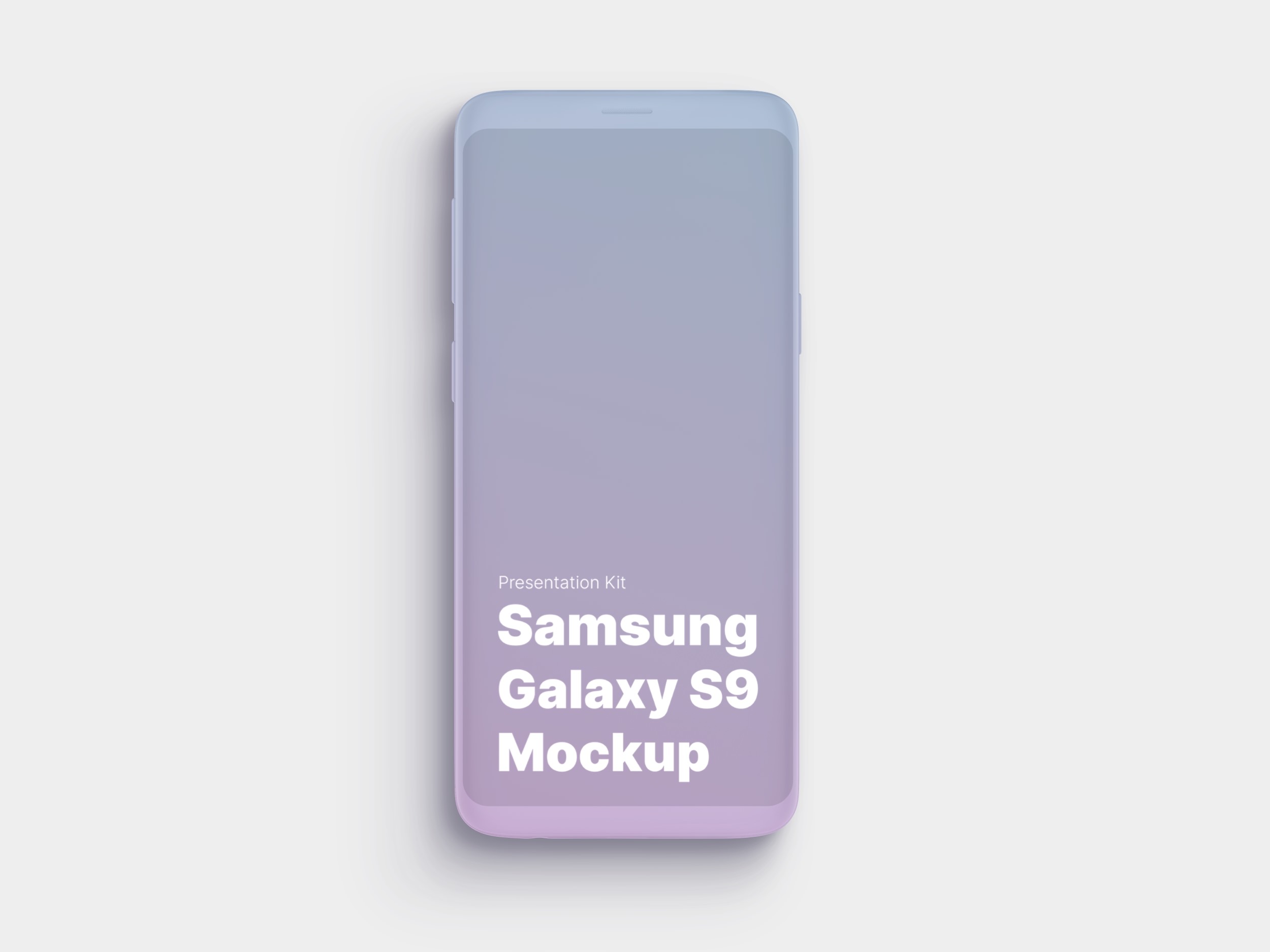 高质量三星Galaxy S9手机屏幕演示样机素材 Samsung Galaxy S9 Mockups_img_2