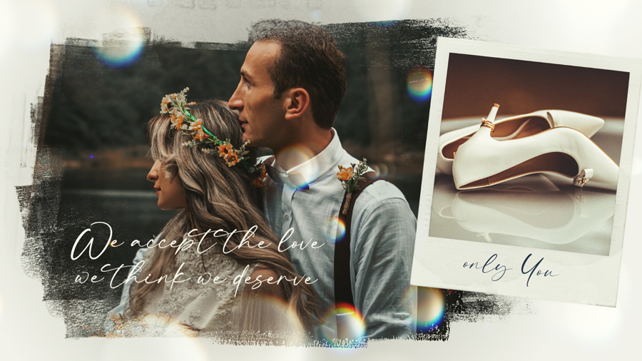 时尚婚礼主题照片幻灯片动画演示AE模板素材 Videohive - Wedding Slideshow_img_2