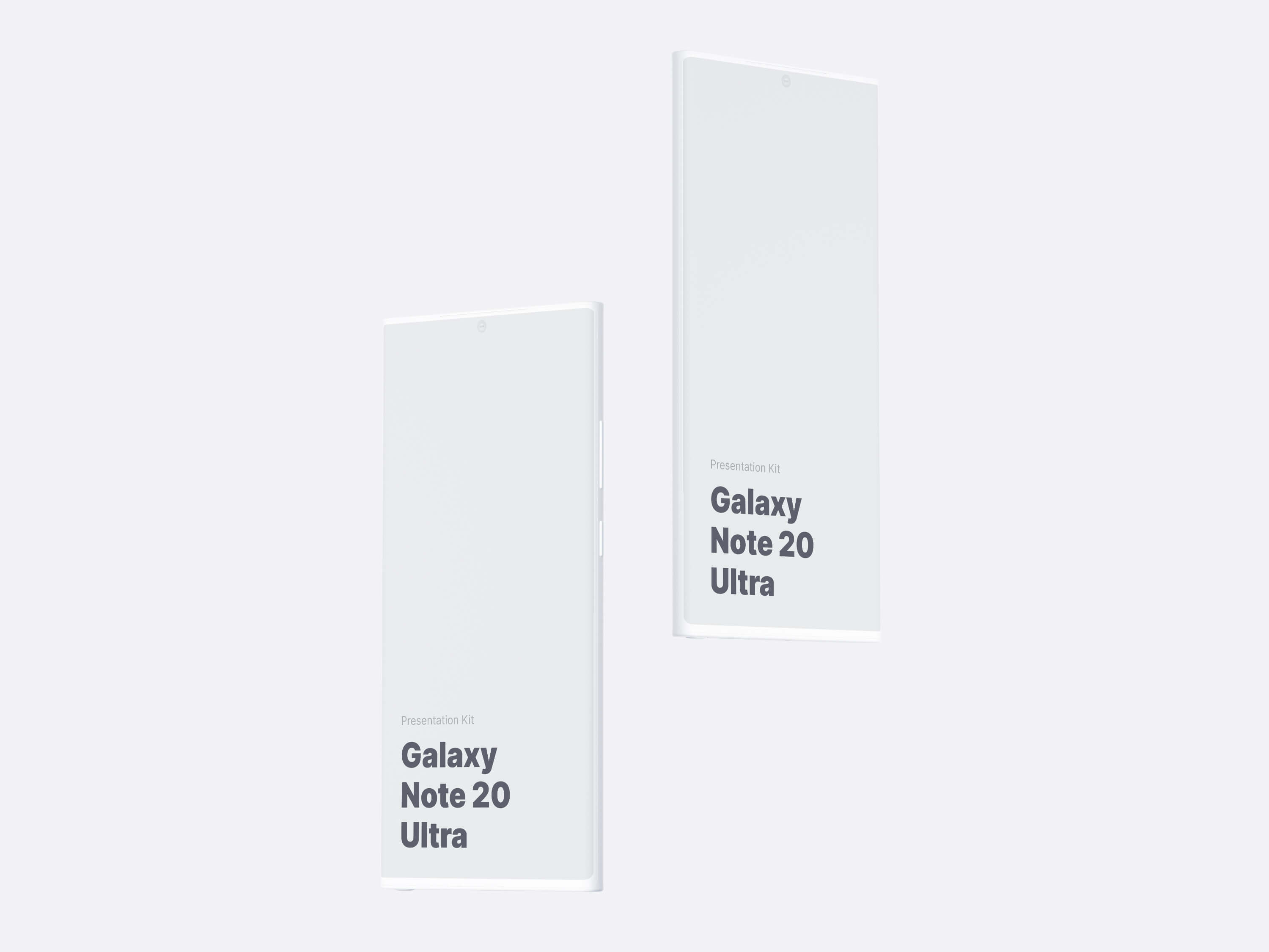 32款三星Galaxy Note 20手机屏幕演示样机模板 Galaxy Note 20 Ultra Mockups_img_2