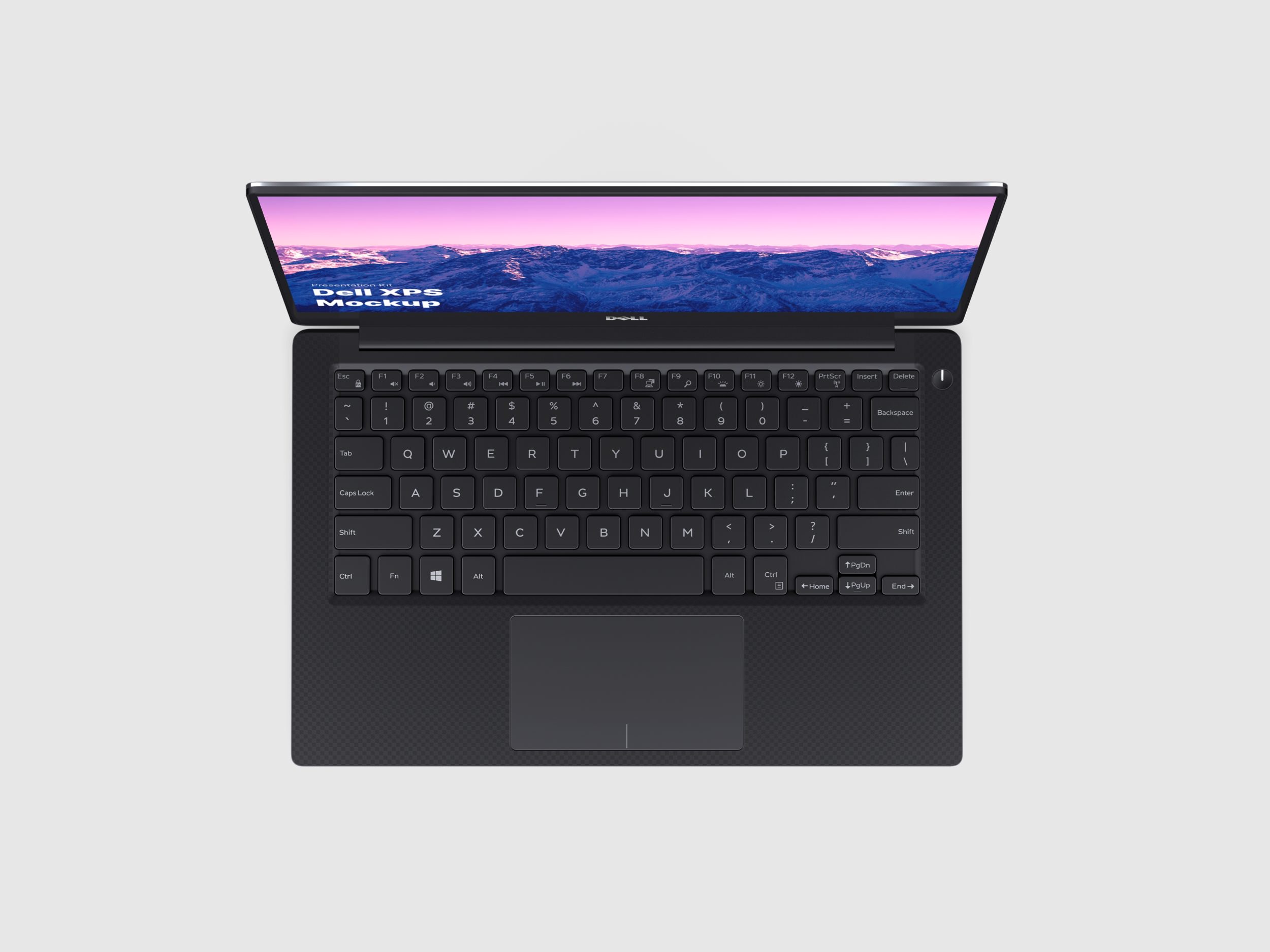 高质量戴尔XPS笔记本电脑屏幕演示样机模板 Dell XPS Mockups_img_2