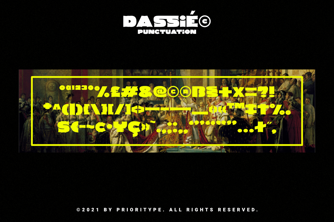 潮流复古酸性逆反差粗体海报标题英文字体设计素材 Dassie - Expanded Display Fonts_img_2
