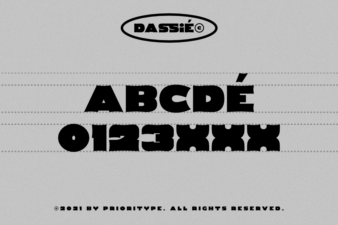 潮流复古酸性逆反差粗体海报标题英文字体设计素材 Dassie - Expanded Display Fonts_img_2