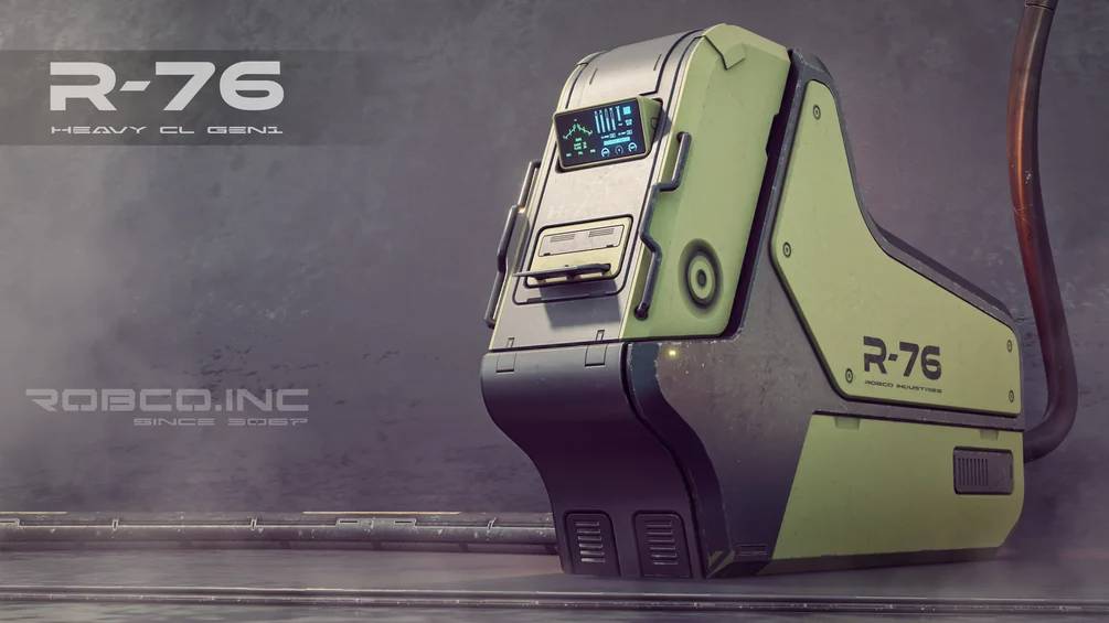 Blender游戏硬面模型贴图材质渲染视频教程 Gumroad – The BlenderBros Hard Surface Game Asset Course_img_2