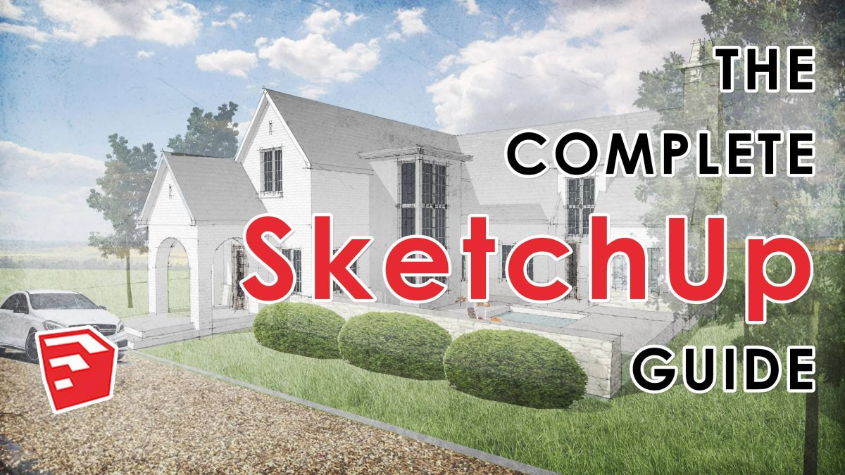 SketchUP草图大师入门基础功能使用操作视频教学 英文无字幕 The Complete SketchUP Guide - Learn The Fundamentals of SketchUp_img_3