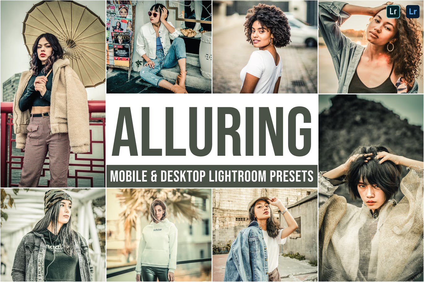 复古泛黄摄影照片调色滤镜LR预设模板 Alluring Mobile and Desktop Lightroom Presets_img_2