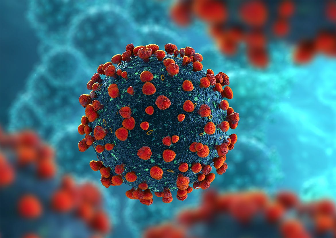 12款高清冠状病毒背景图片设计素材 Detailed Coronavirus Backgrounds_img_2