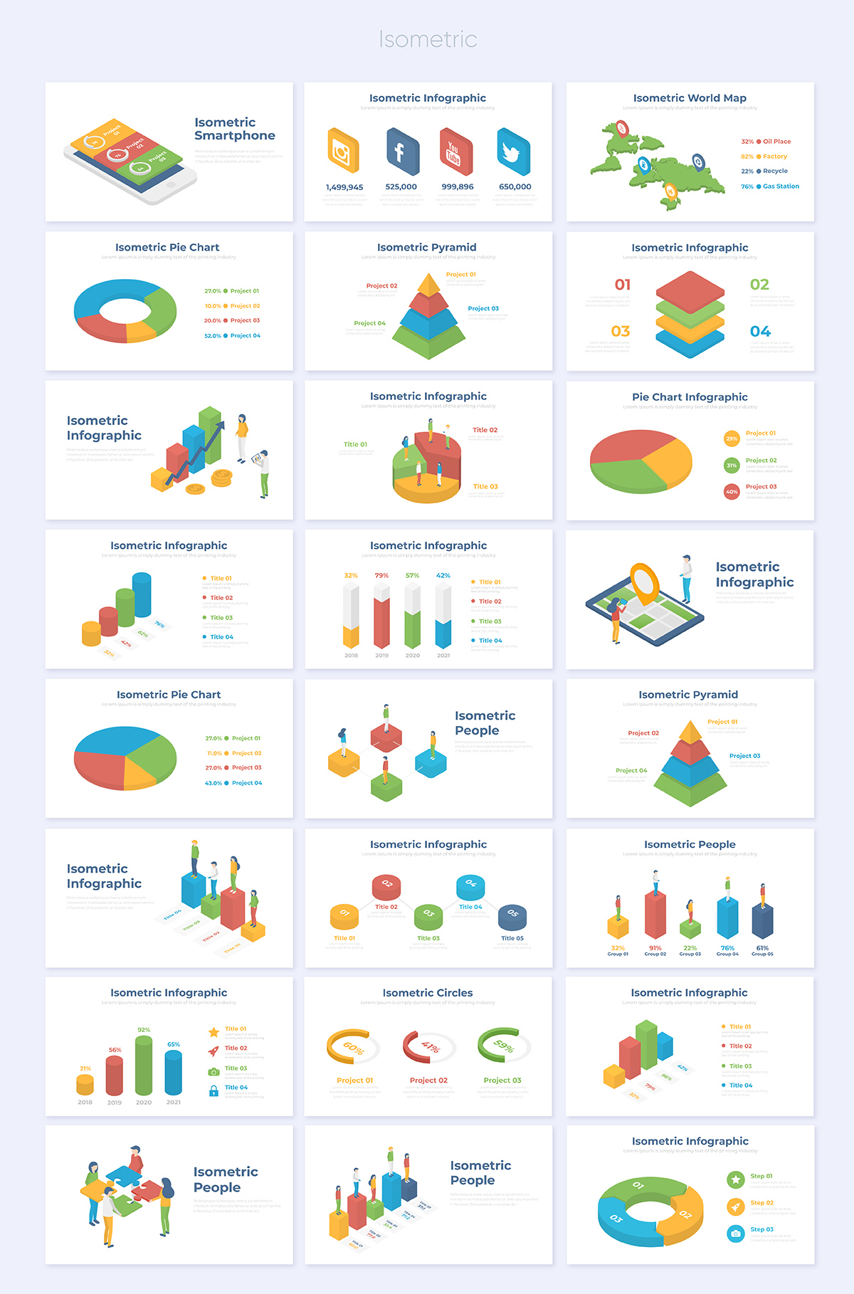 1200多个幻灯片信息图表设计AE动画模板 Videohive - Infopix - Infographics Pack_img_2