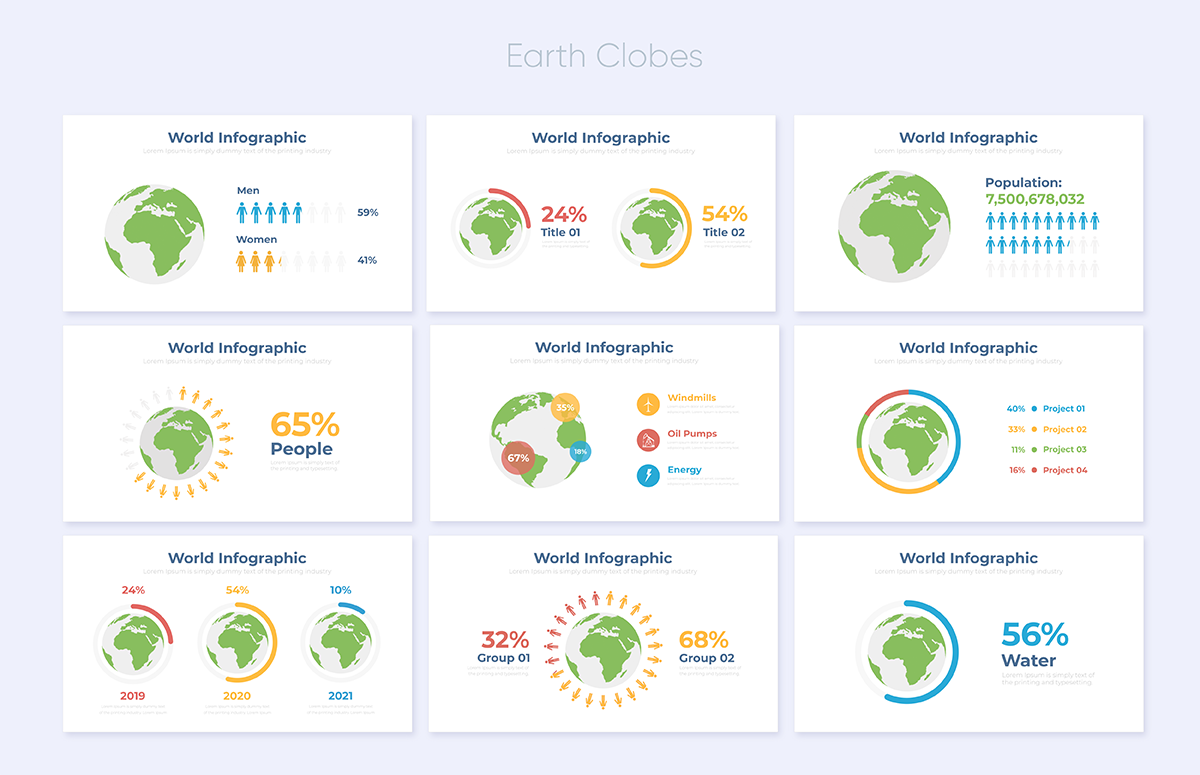 1200多个幻灯片信息图表设计AE动画模板 Videohive - Infopix - Infographics Pack_img_2