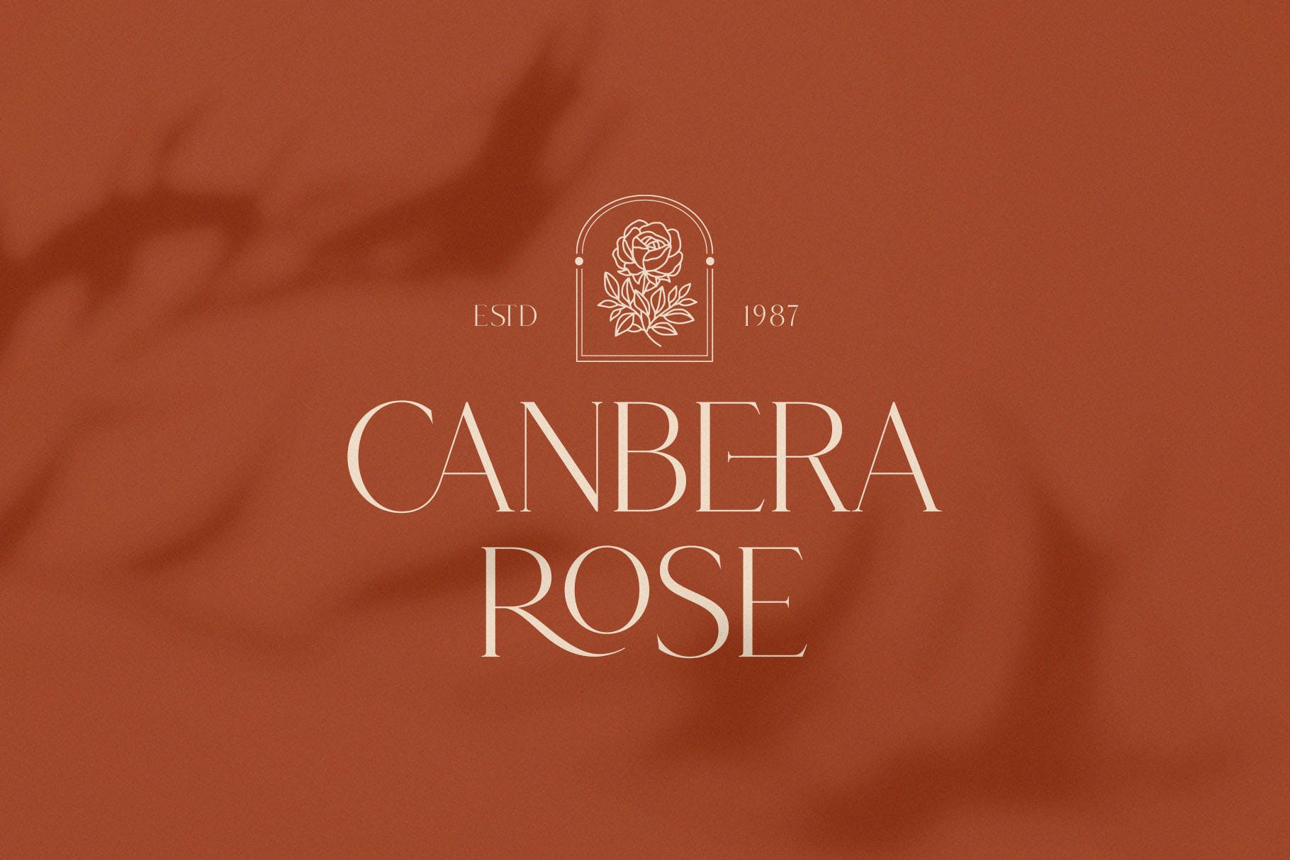现代杂志社交媒体徽标logo设计衬线英文字体素材 Roseritta - Ligature Serif_img_2