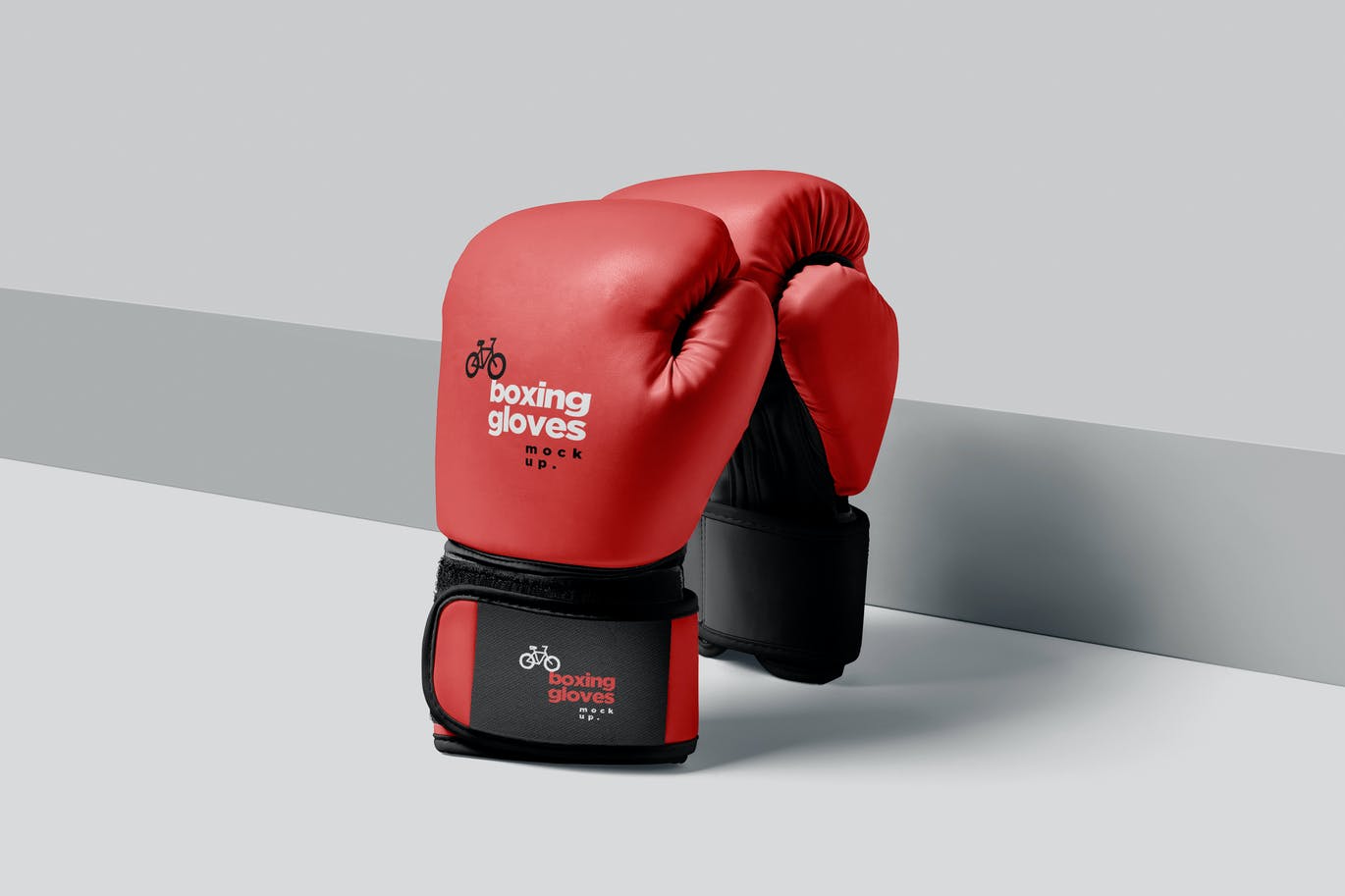 时尚运动拳击手套设计贴图样机模板 Boxing Gloves Mockups_img_2