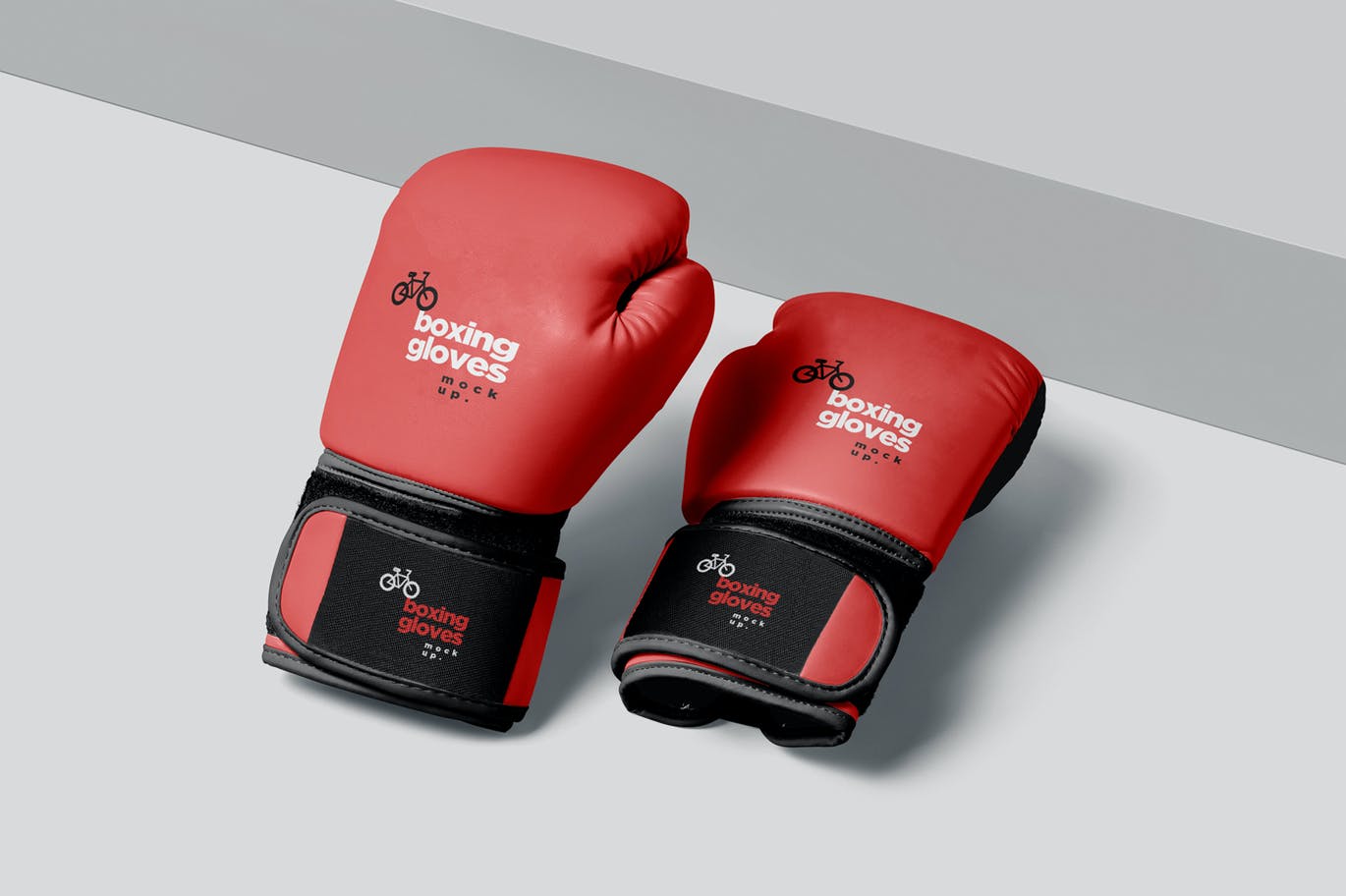 时尚运动拳击手套设计贴图样机模板 Boxing Gloves Mockups_img_2