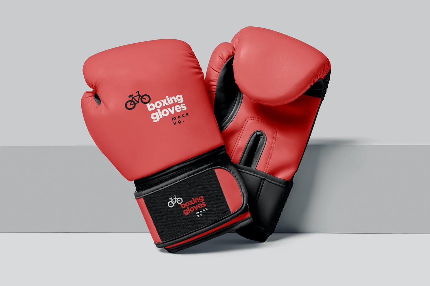 时尚运动拳击手套设计贴图样机模板 Boxing Gloves Mockups_img_2