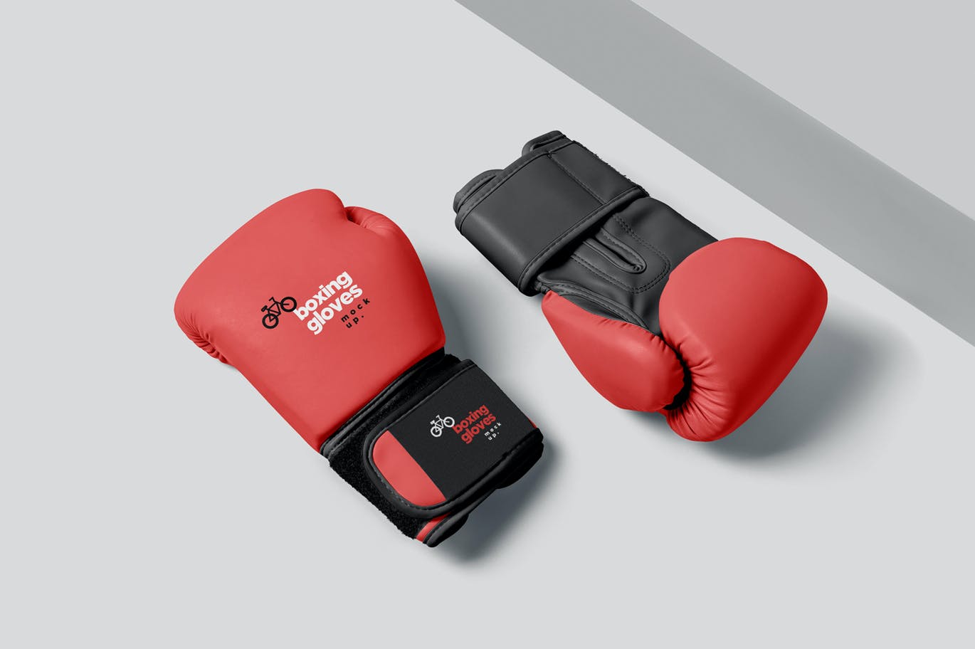 时尚运动拳击手套设计贴图样机模板 Boxing Gloves Mockups_img_2