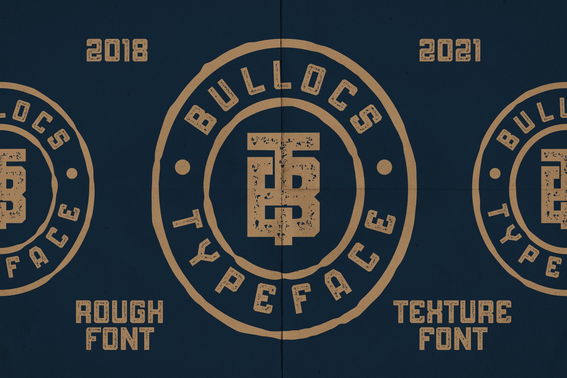 时尚粗体海报标题徽标Logo设计无衬线英文字体素材 BALLOCS TEXTURED SPORT FONT_img_2