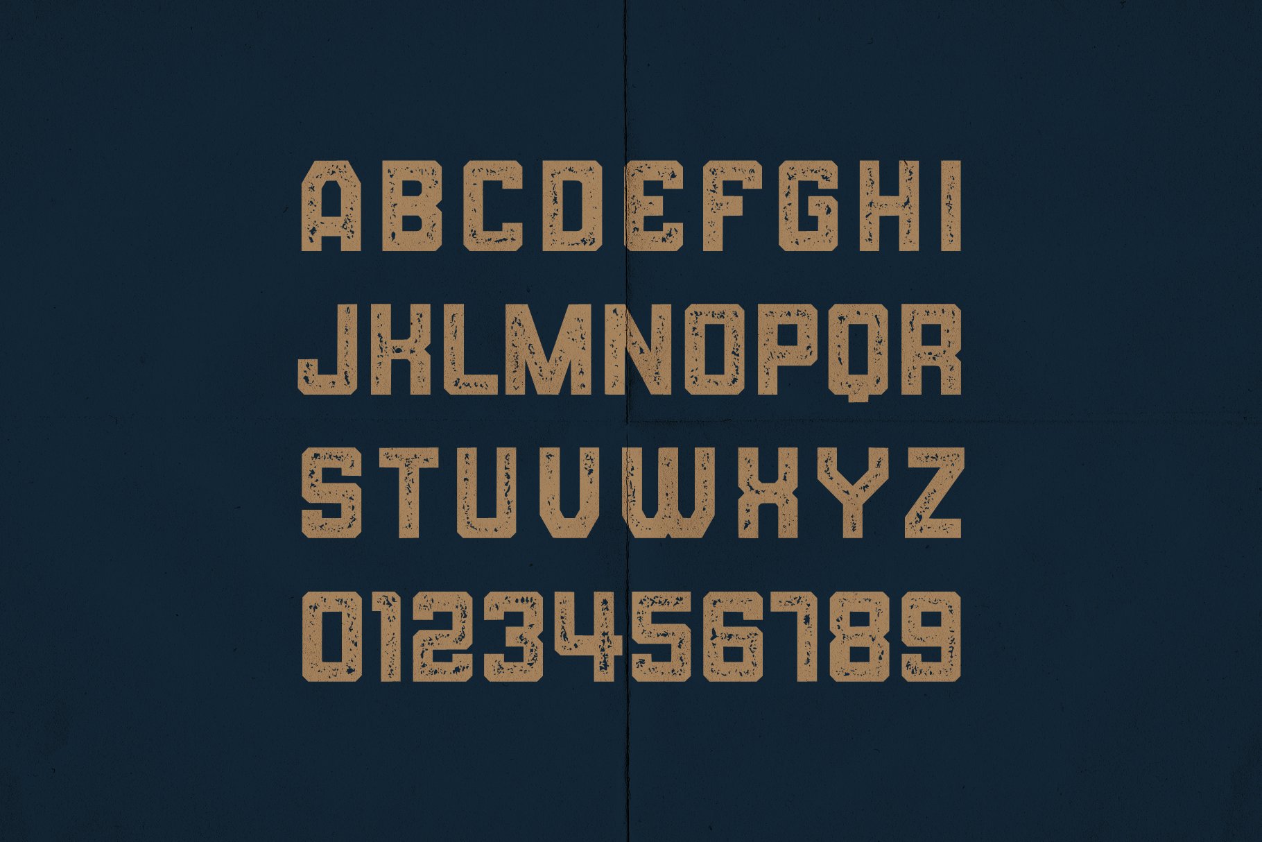 时尚粗体海报标题徽标Logo设计无衬线英文字体素材 BALLOCS TEXTURED SPORT FONT_img_2