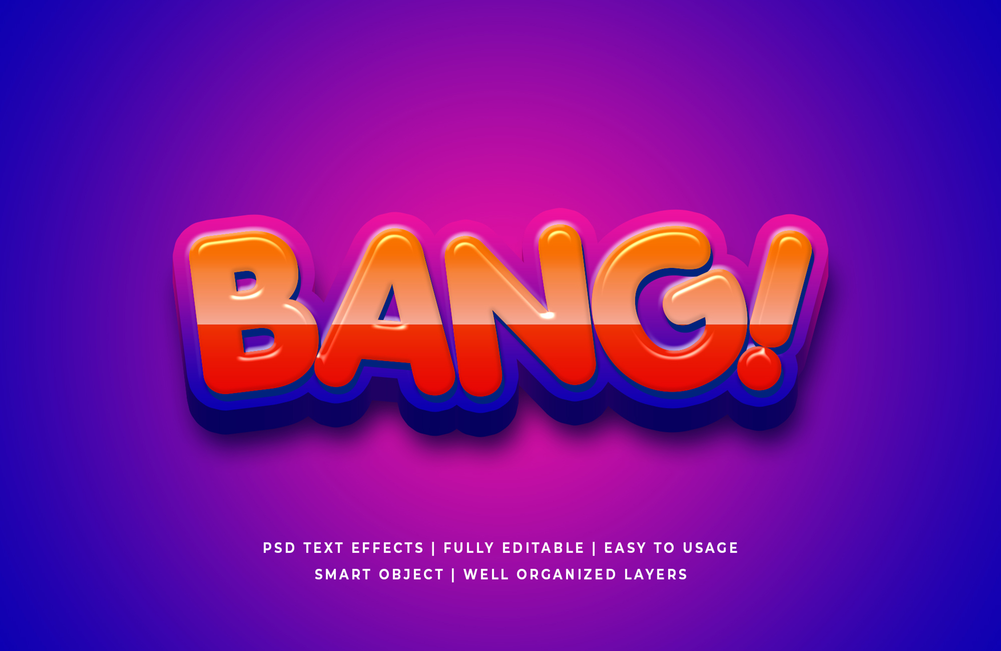 炫彩卡通3D标题徽标LogoPS样式模板素材 Cartoon Colorful 3d Text Style Effect Mockup_img_2