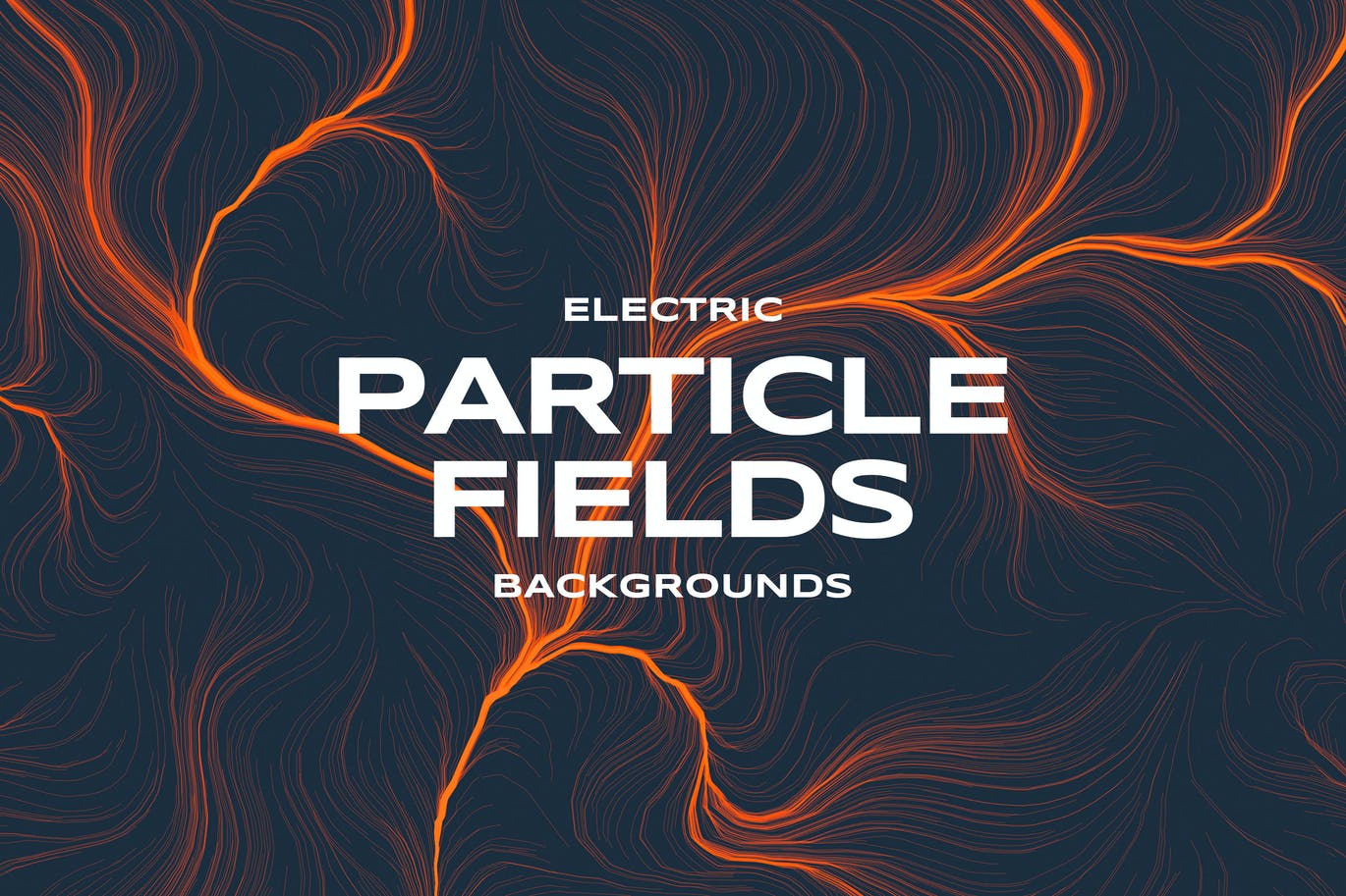 10款抽象电粒子场背景PNG免扣图片素材 Electric Particle Fields Backgrounds_img_2