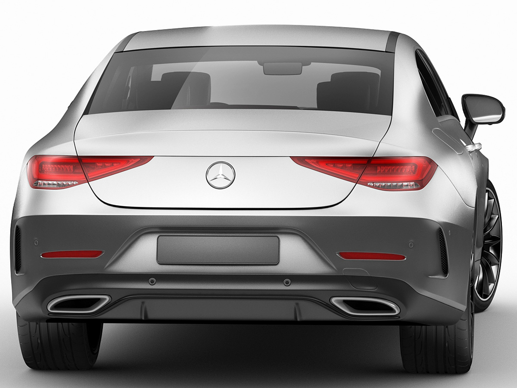 奔驰CLS 2019 AMG小汽车外观设计3D模型素材 Mercedes CLS AMG 2019 Edition 3D Model_img_2