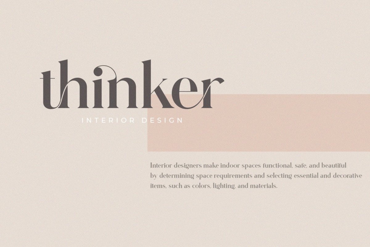 优雅别致杂志社交媒体徽标logo设计衬线英文字体素材 Glitten - Ligature Serif Font_img_2
