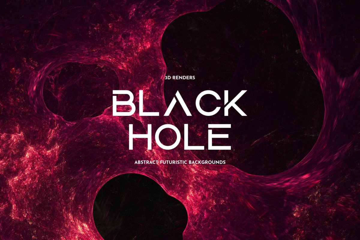 10款抽象未来派科幻宇宙黑洞背景图片素材 Black Hole Backgrounds_img_2