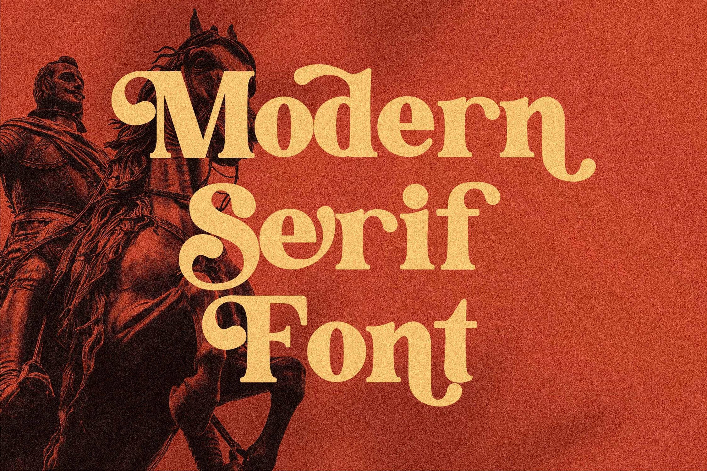 优雅现代海报社交媒体请柬设计衬线英文字体素材 Grand Royal Serif Font LS_img_2