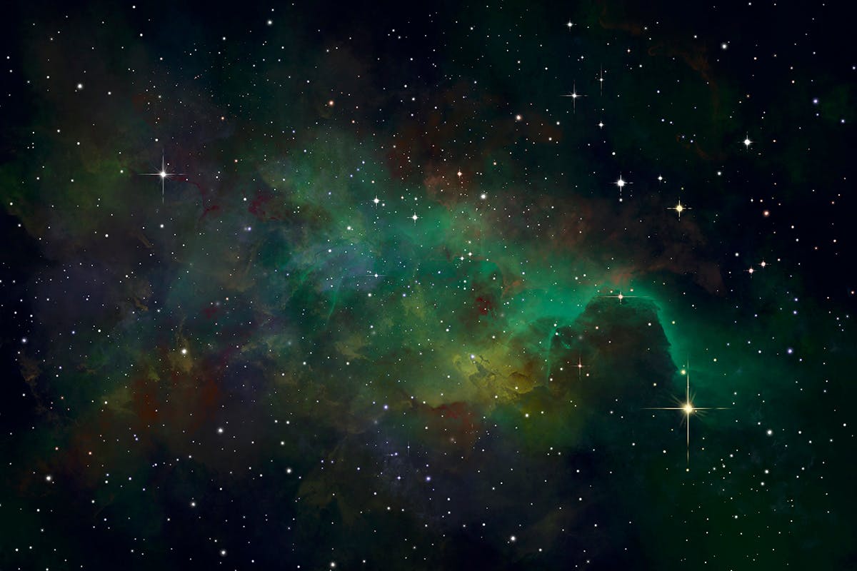 8个高清逼真宇宙太空星系星云背景图片素材 Realistic Nebula Backgrounds 3_img_2