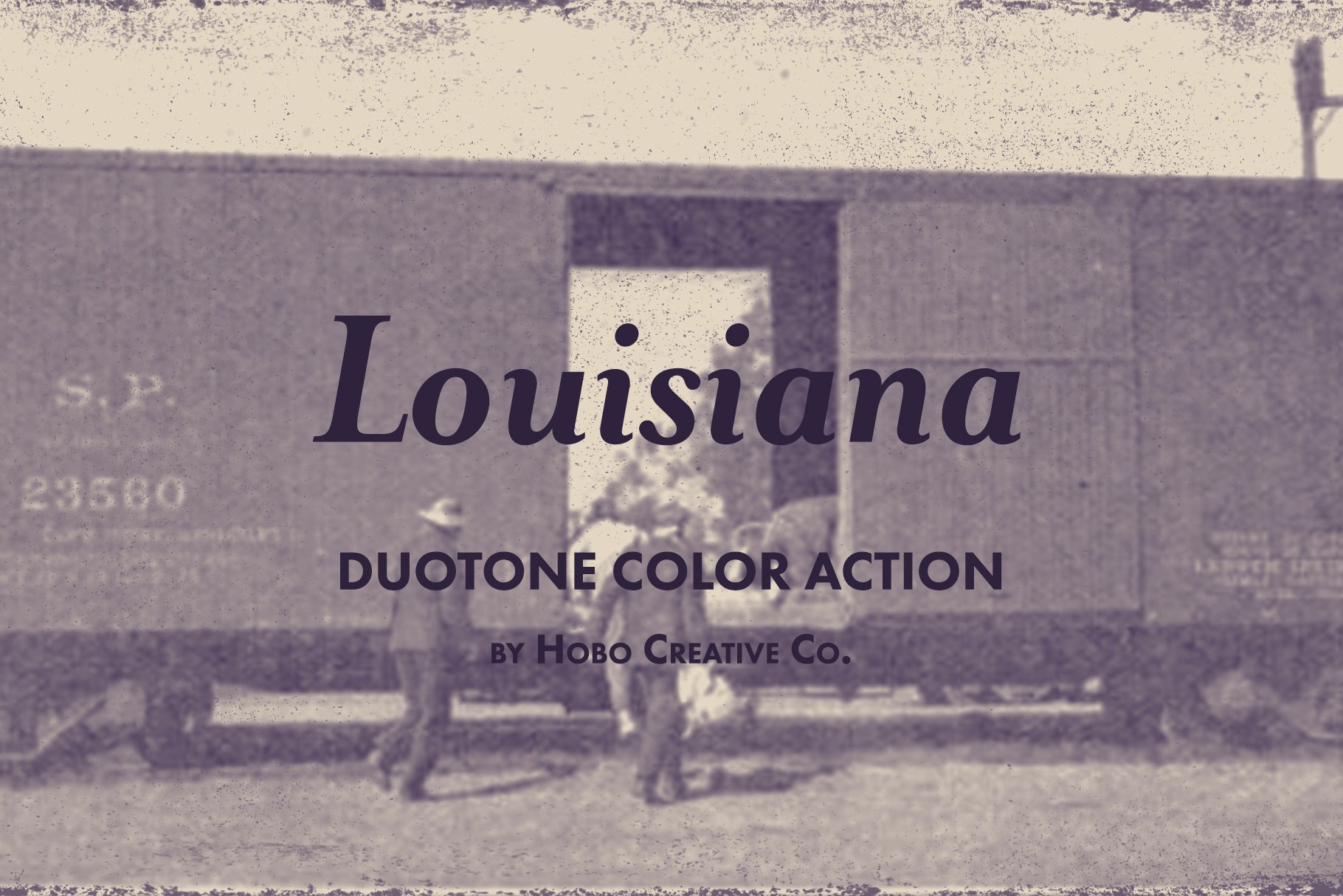 潮流复古做旧双色调照片处理特效PS动作模板 Duotone Color Actions_img_2