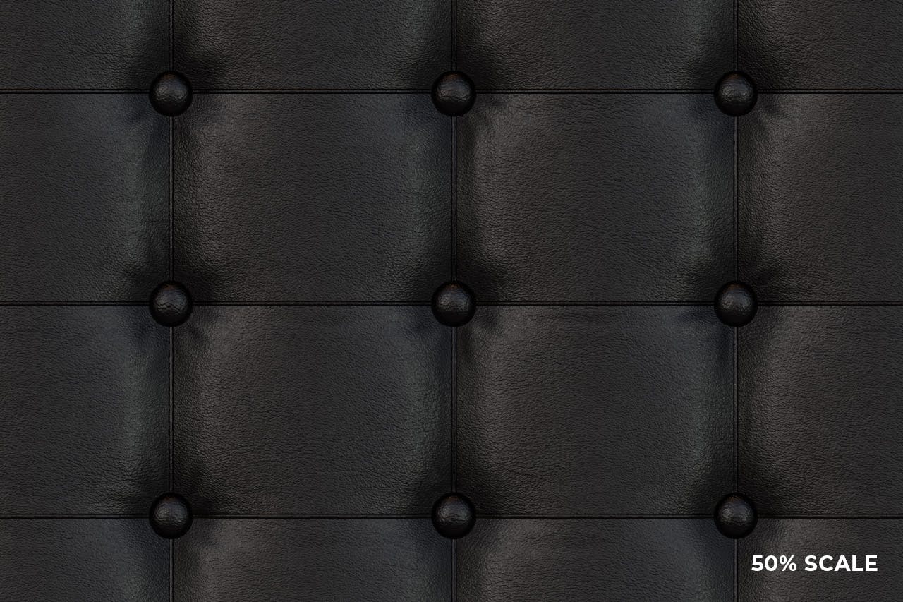 14种逼真铆钉纽扣皮革纹理无缝隙背景图案设计素材 Studded Leather Patterns_img_2