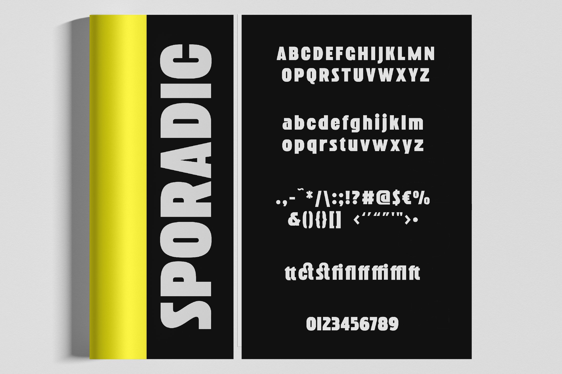 现代运动品牌徽标Logo海报标题粗体无衬线英文字体素材 Sporadic - Sport Sans_img_2