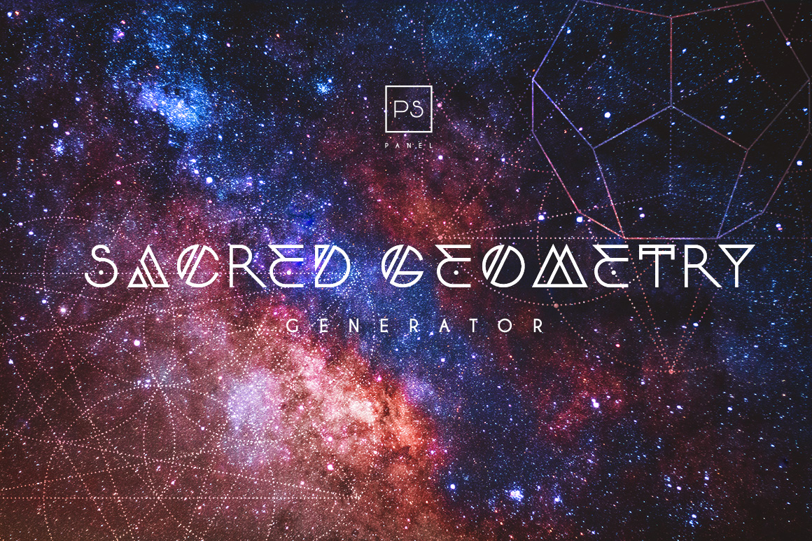 宇宙神圣几何图案生成器PS素材套装 Sacred Geometry Generator_img_2