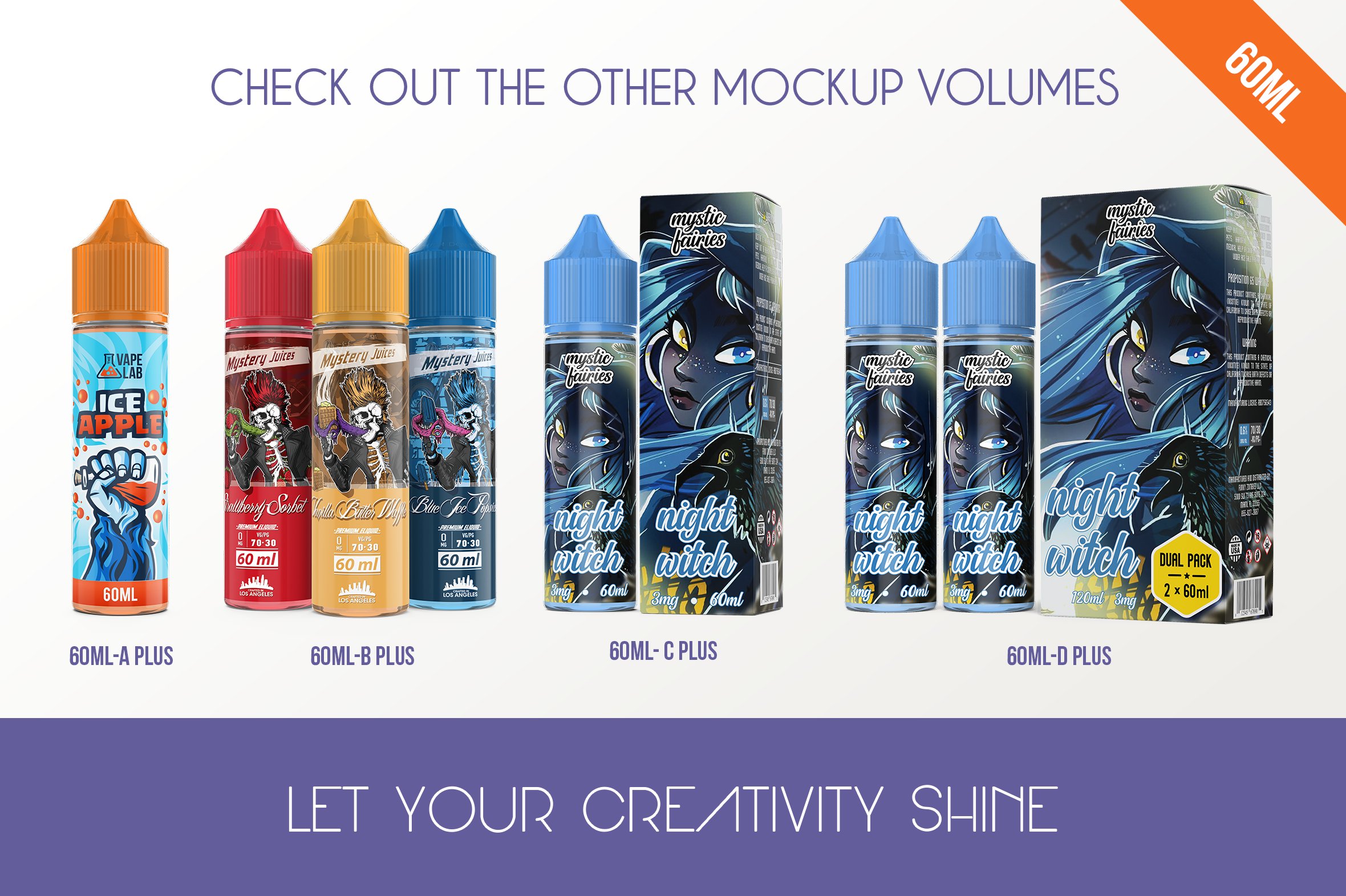 10毫升药物眼药水滴液瓶设计样机素材 eLiquid Bottle Mockup v. 10ml-A Plus_img_2