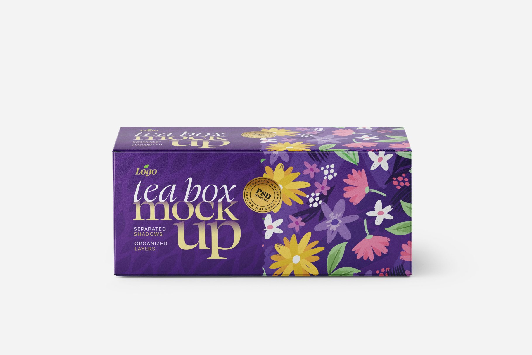 11款时尚茶叶盒茶叶袋马克杯PS贴图样机模板 Tea Box and Tea Bag Mockup Set_img_2