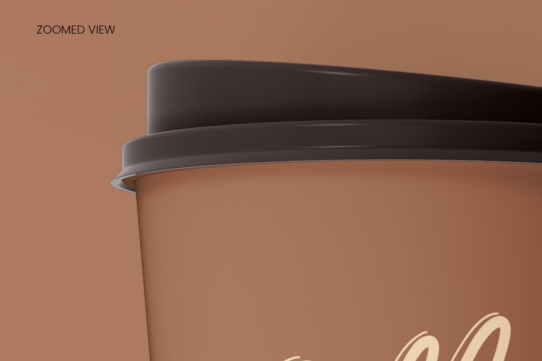 8个一次性咖啡外卖纸杯设计贴图样机模板 Coffee Cup Mockup - 8 views_img_2