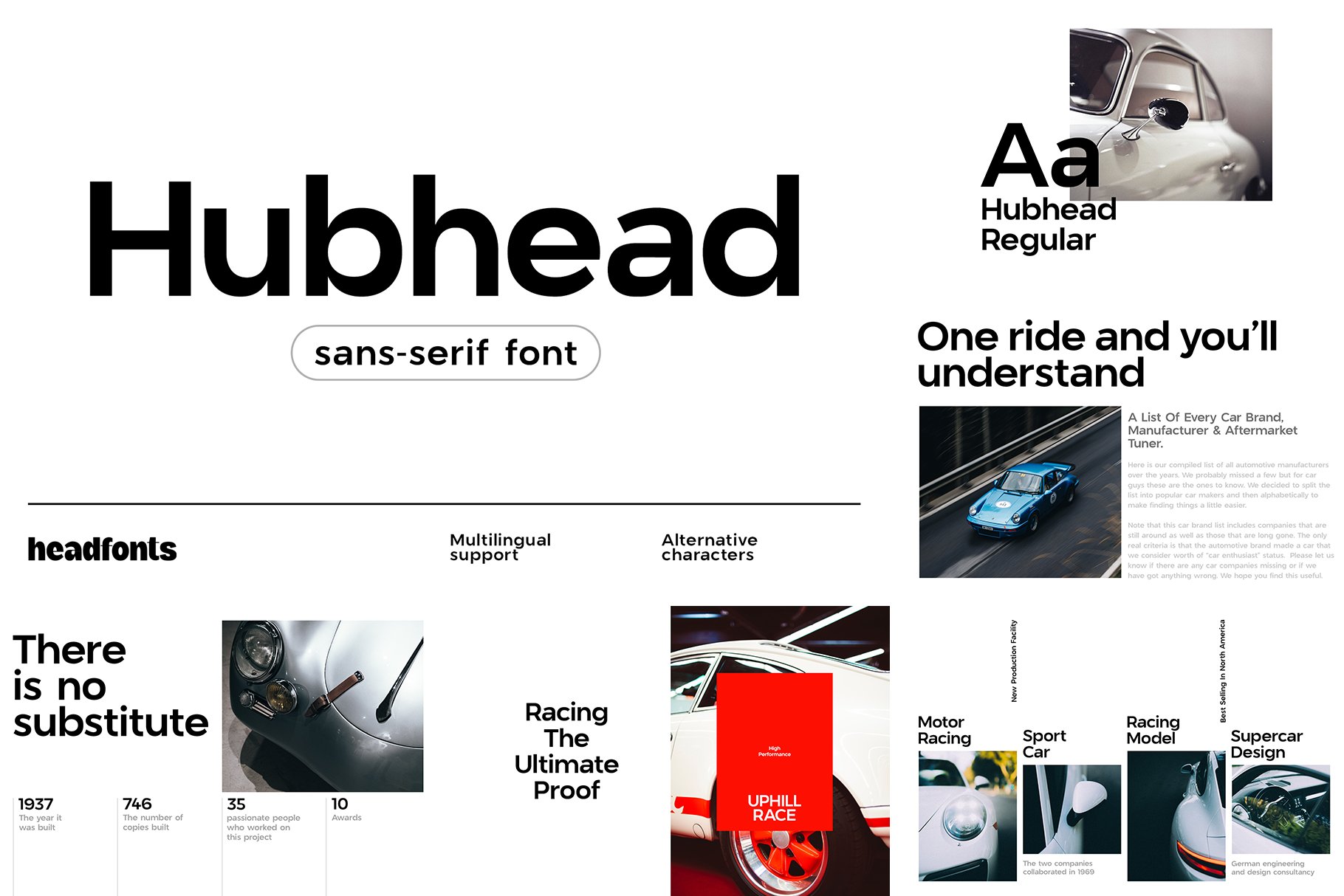 8套现代时尚杂志海报标题徽标Logo设计无衬线英文字体集合 The Modern Font Bundle_img_2