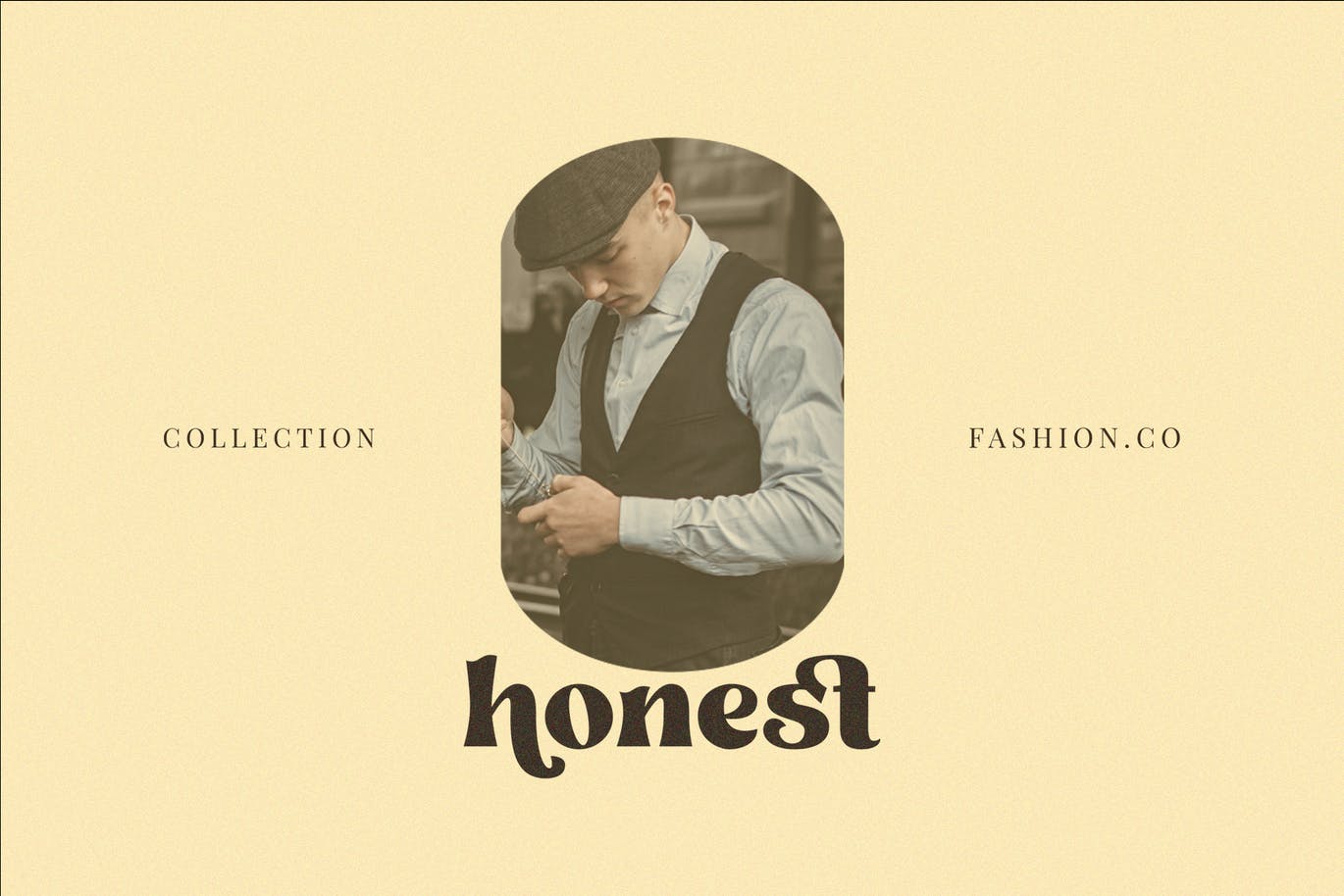 时尚复古品牌Logo海报杂志标题设计粗体衬线英文字体素材 Hangier Font_img_2