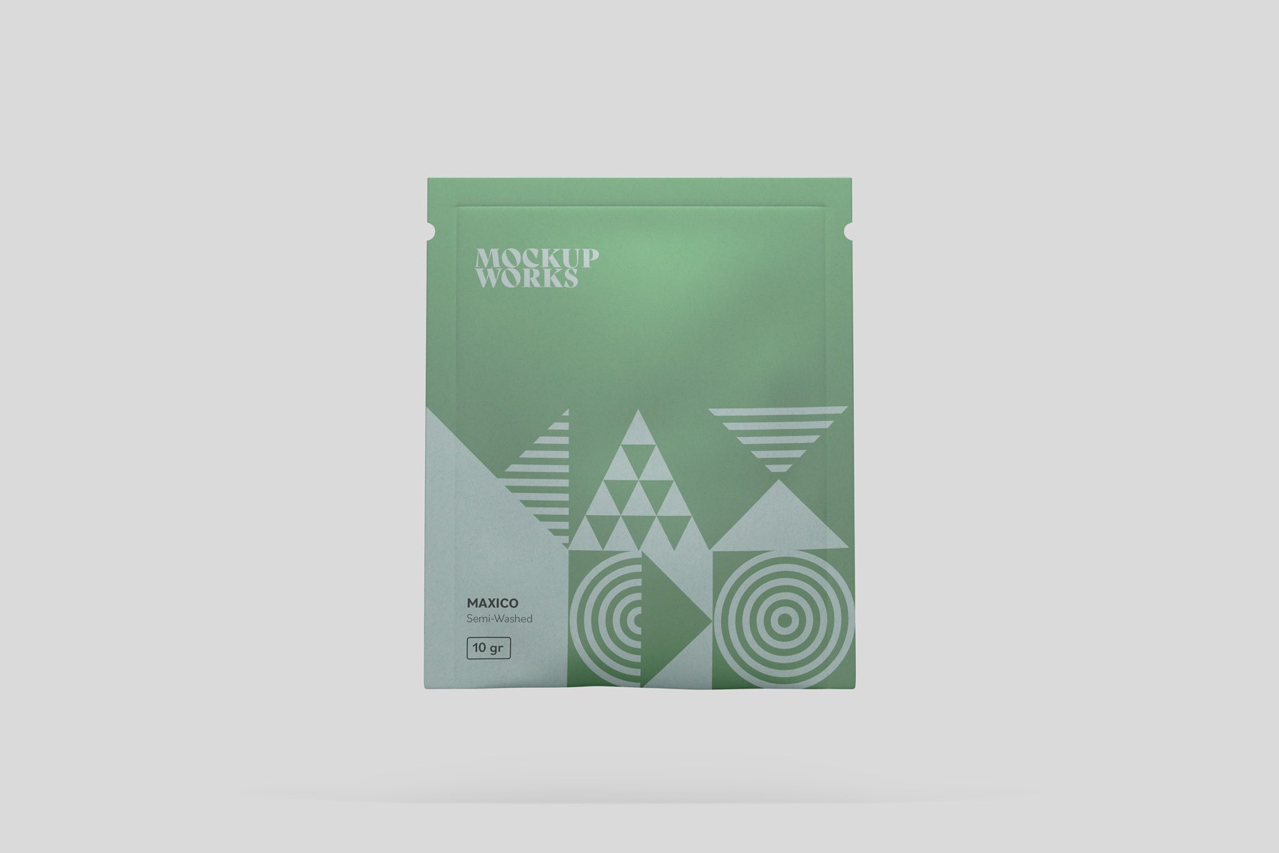 4个时尚咖啡自封袋包装盒设计样机模板 Drip Coffee Package Mockup_img_2