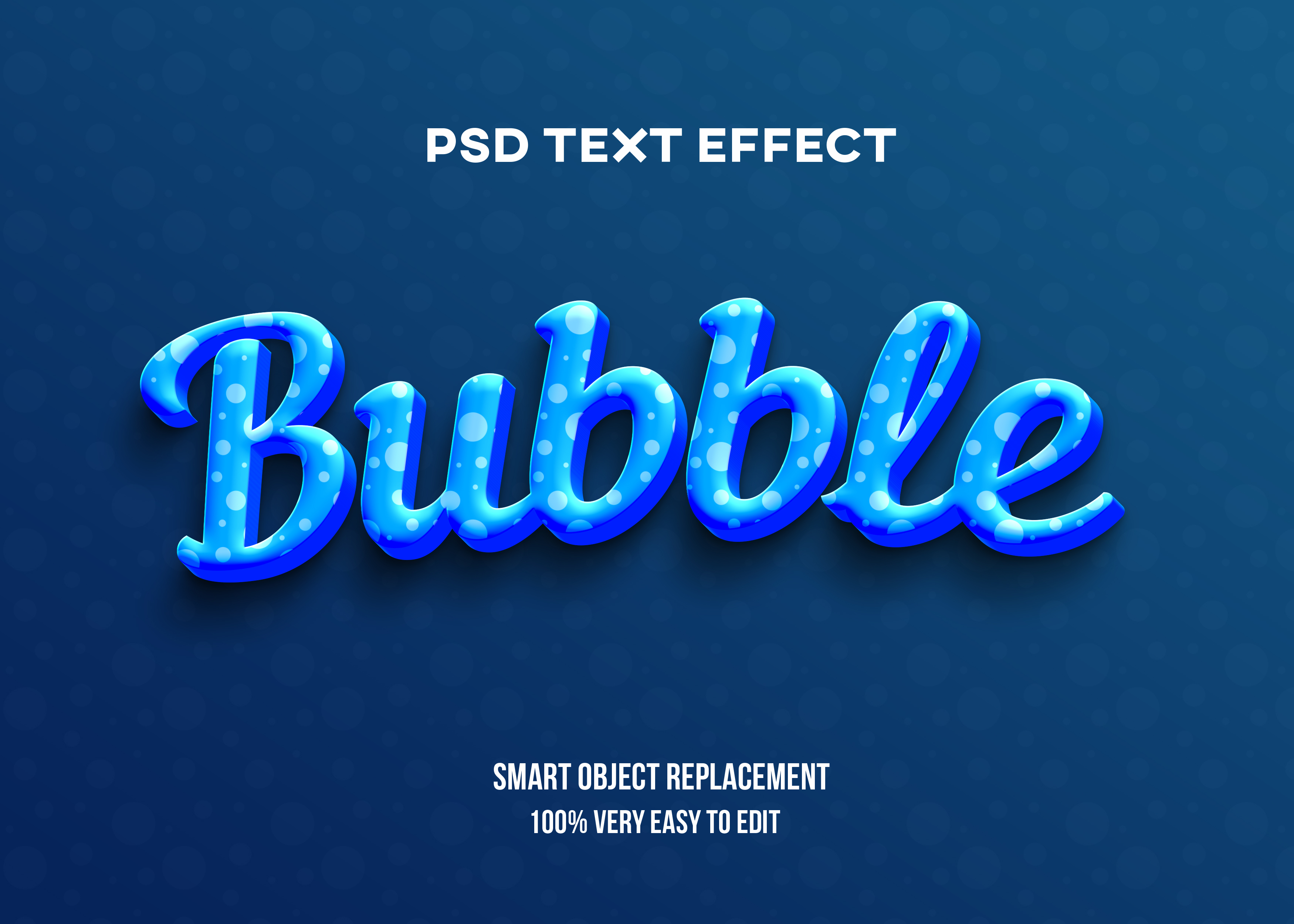 60款炫彩3D立体Logo海报标题特效字体设计Ps样机素材 3D Text Effect Bundle_img_2