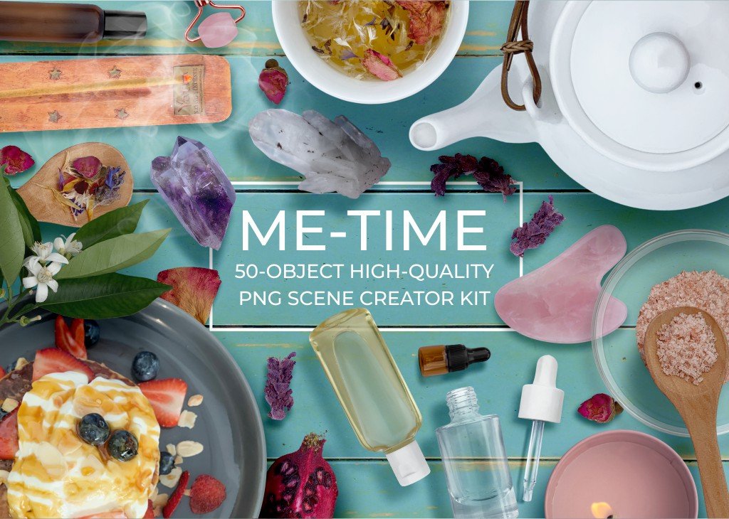 高品质拍照场景创建者样机素材套件 Me Time Scene Creator Kit_img_2