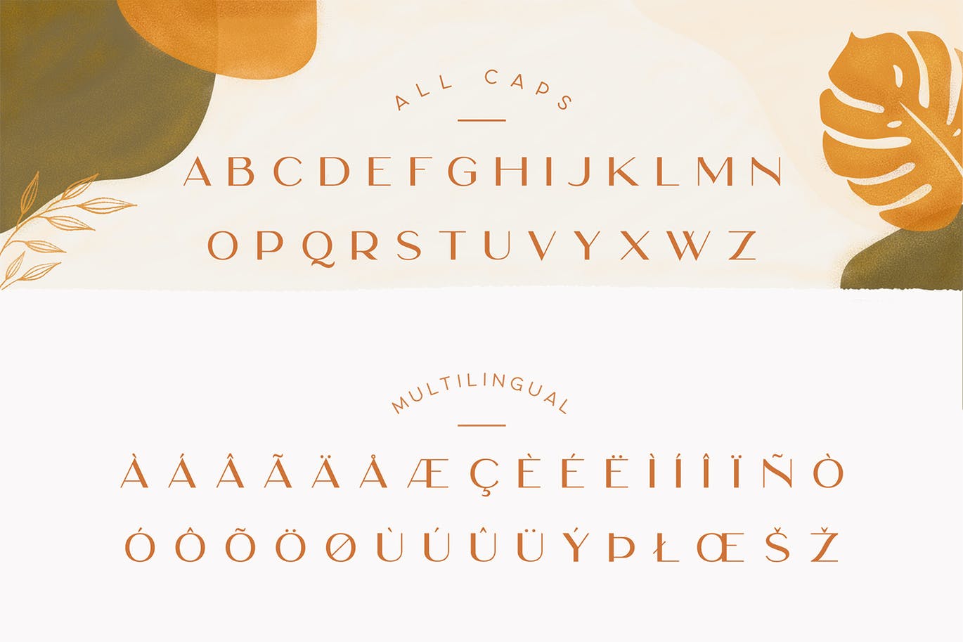 现代奢华品牌Logo标题无衬线英文字体设计素材 Rosie Sans - Gorgeous Typeface_img_2