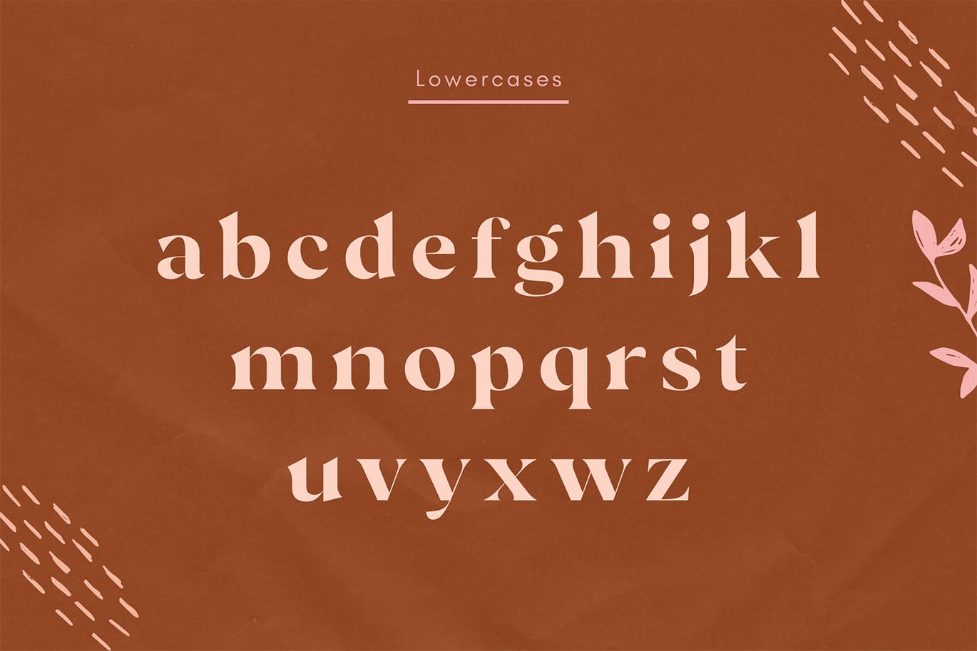 现代极简复古品牌Logo杂志海报标题设计衬线英文字体素材 Vicky Regular - Modern Vintage Typeface_img_2